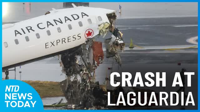 LaGuardia Crash Kills 2; Trump Touts Iran Talks, ICE Deployment | NTD News Today March 23