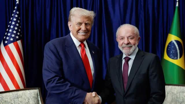LIVE: Trump Meets With Brazilian President Lula
