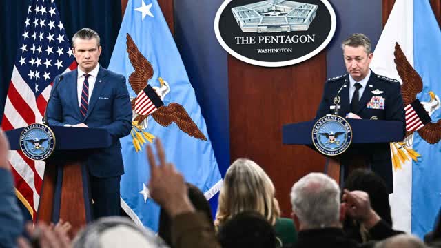 LIVE: Secretary Hegseth, General Caine Hold Briefing on Iran