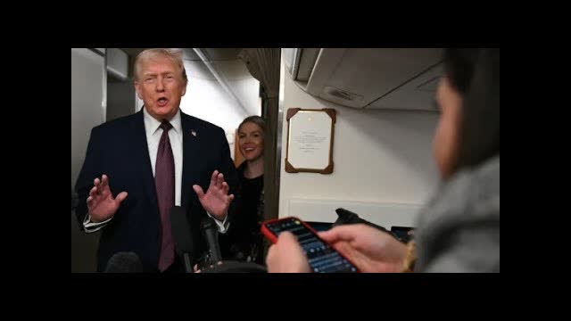 Trump Says 'It's Working out Well' With Venezuela's New Leadership