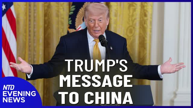 Trump Warns China Head of Visit; Alleged CCP Agent on Trial in NY | NTD Evening News (May 6)
