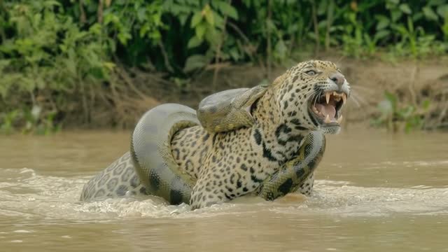 When an Anaconda Picks the Wrong Jaguar