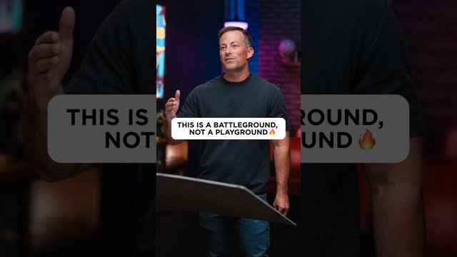 This Is a Battleground, Not a Playground