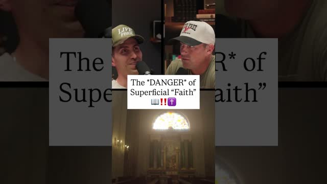 The *DANGER* of Superficial "Faith"